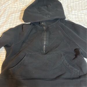 Lululemon scuba quarter zip black